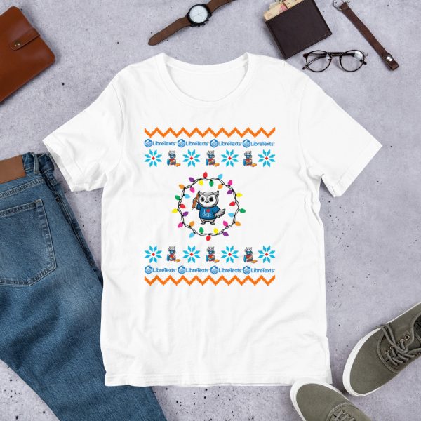 LibreTexts Official Ugly Holiday t-shirt