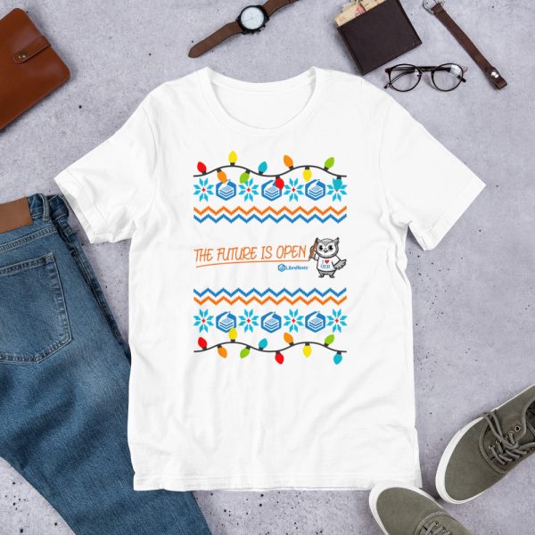 LibreTexts Official Ugly Holiday Unisex t-shirt